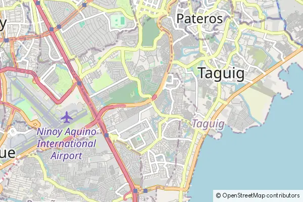 Mapa Taguig City