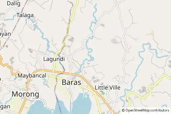 Mapa Baras