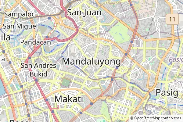 Mapa Mandaluyong