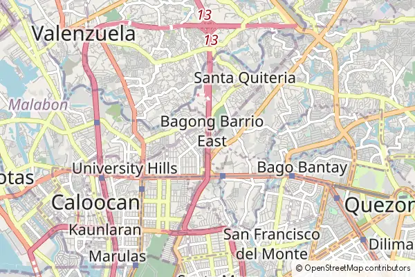 Mapa Caloocan