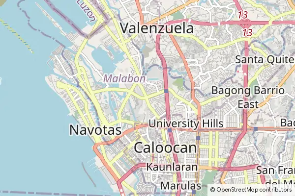 Mapa Malabon