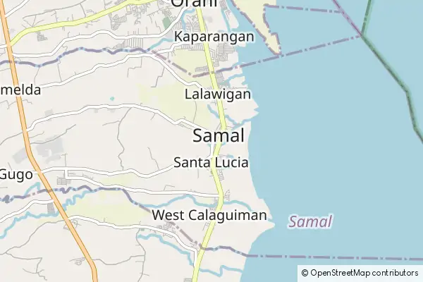 Mapa Samal