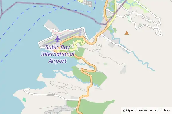 Mapa Subic Bay Freeport Zone