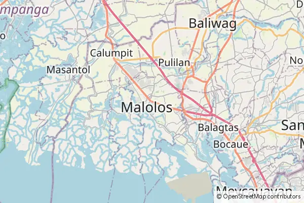 Mapa: Malolos • © OpenStreetMap contributors Mapa Malolos