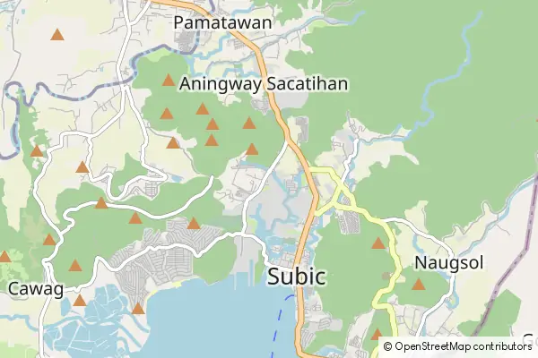 Mapa Subic