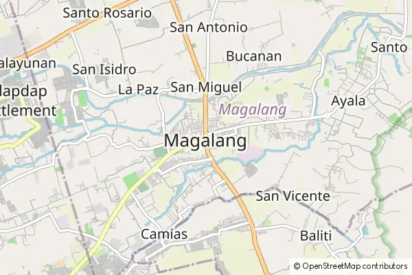 Mapa Magalang