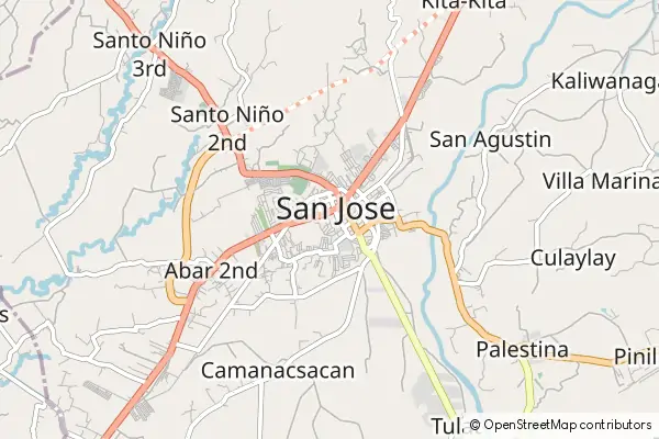 Mapa San Jose City