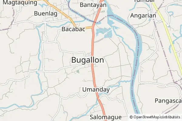 Mapa Bugallon