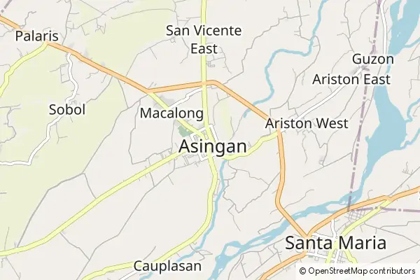 Mapa Asingan