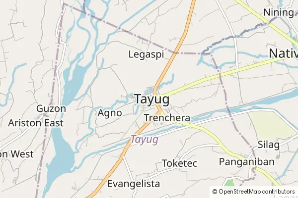 Mapa Tayug