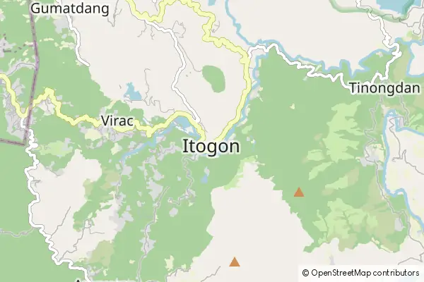 Mapa Itogon