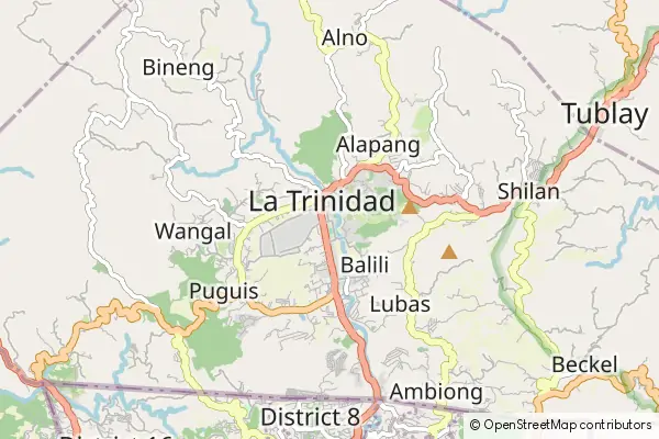 Mapa La Trinidad