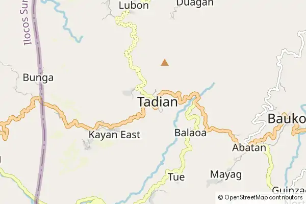 Mapa Tadian