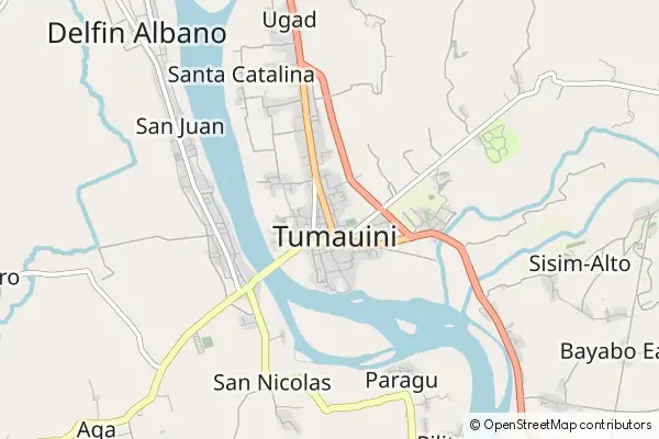 Mapa Tumauini