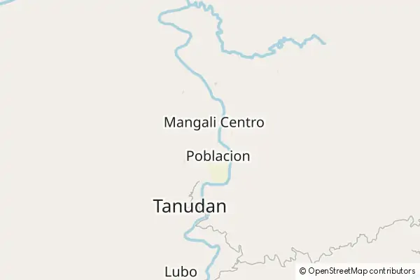 Mapa Tanudan