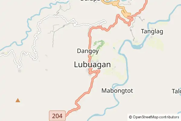 Mapa Lubuagan