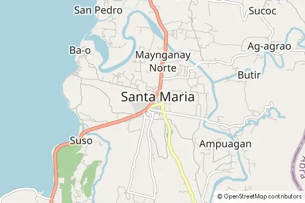 Mapa Santa Maria