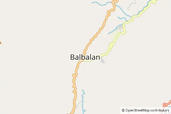 Mapa Balbalan