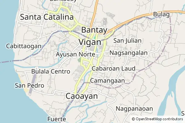 Mapa Vigan