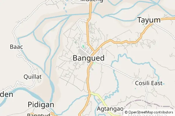 Mapa Bangued