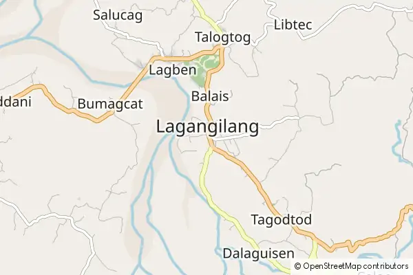 Mapa Lagangilang