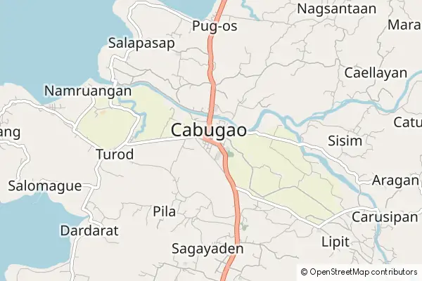 Mapa Cabugao