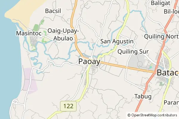 Mapa Paoay