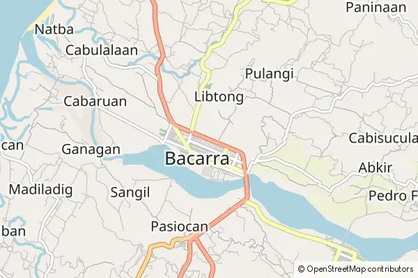 Mapa Bacarra