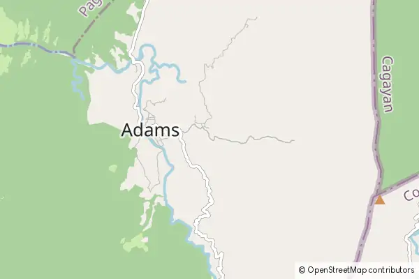 Mapa Adams