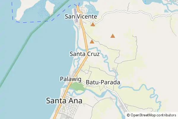 Mapa Santa Ana