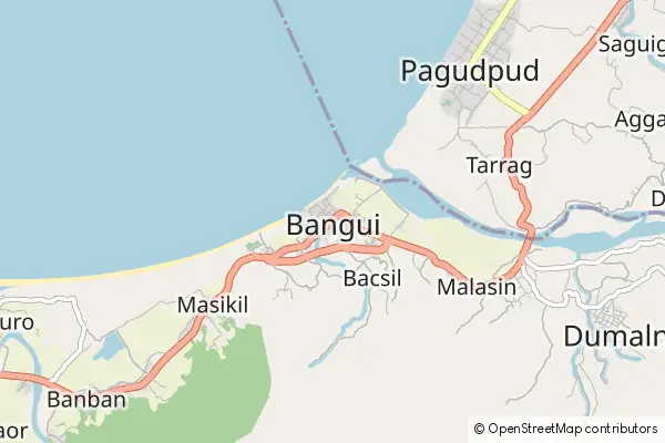 Mapa Bangui