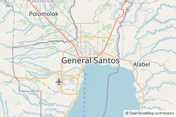 Mapa General Santos