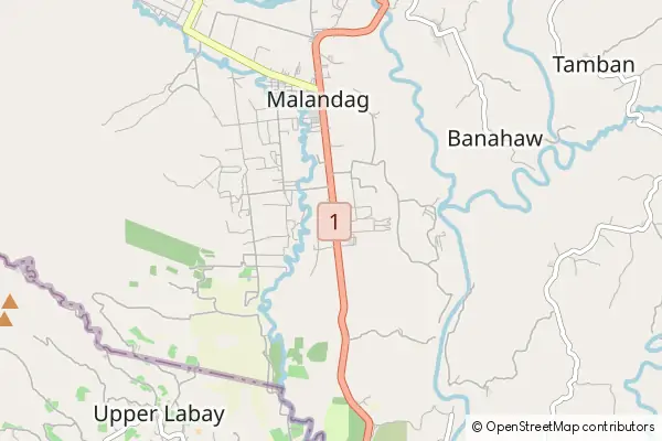 Mapa Malungon