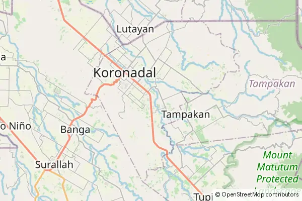 Mapa Koronadal