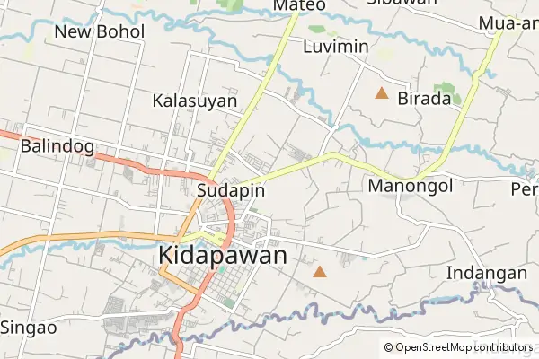 Mapa Kidapawan