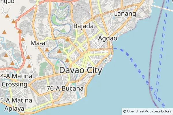 Mapa Davao City