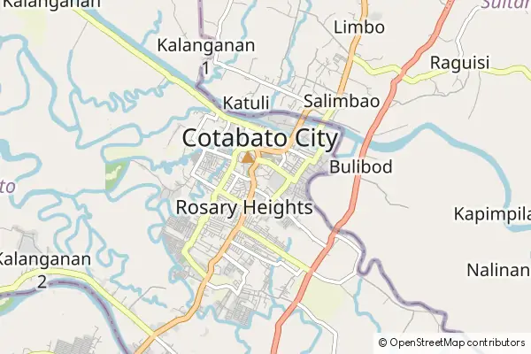 Mapa Cotabato City