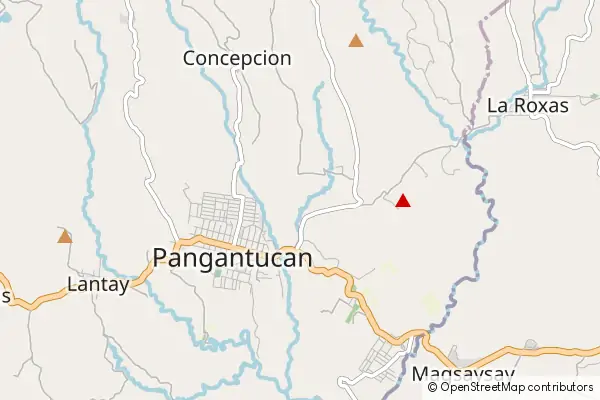 Mapa Pangantucan