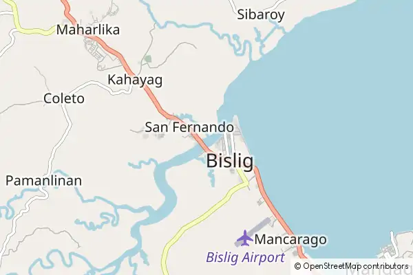 Mapa Bislig