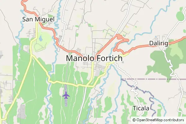 Mapa Manolo Fortich