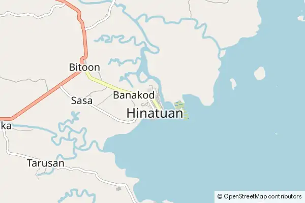 Mapa Hinatuan