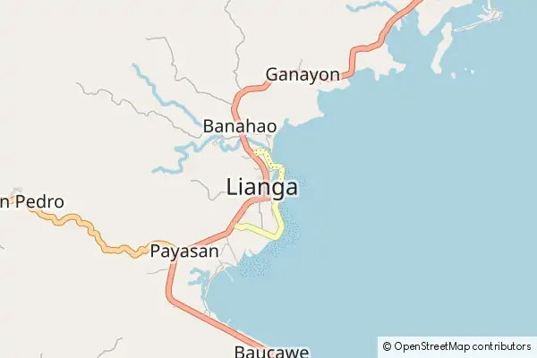 Mapa Lianga