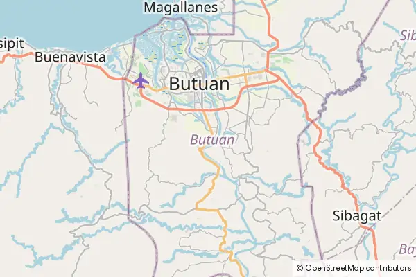 Mapa Butuan