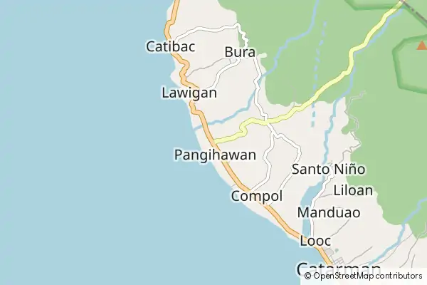 Mapa Catarman