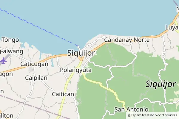 Mapa Siquijor