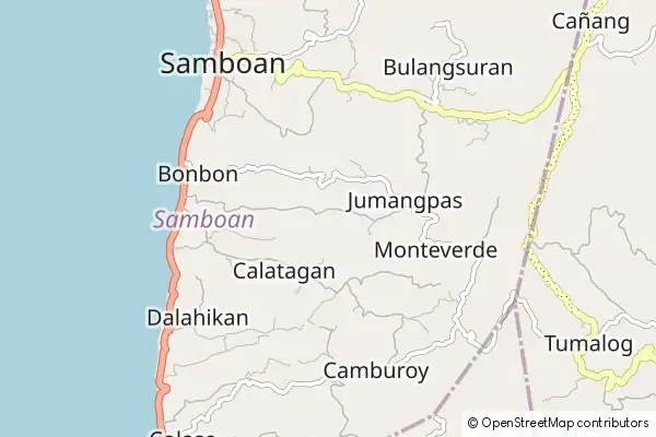 Mapa Samboan