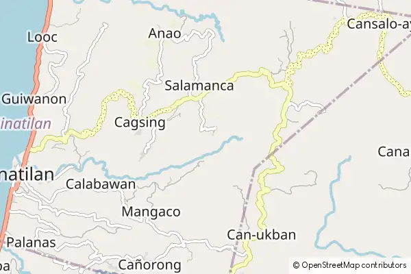 Mapa Ginatilan