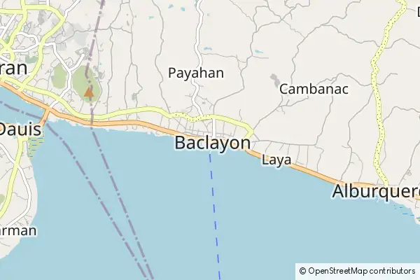 Mapa Baclayon