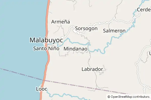 Mapa Isabela City