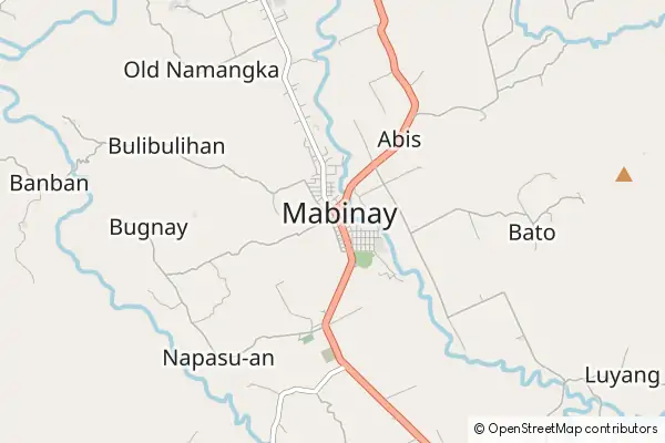 Mapa Mabinay